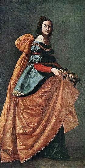 Santa Isabel de Portugal, Francisco de Zurbaran